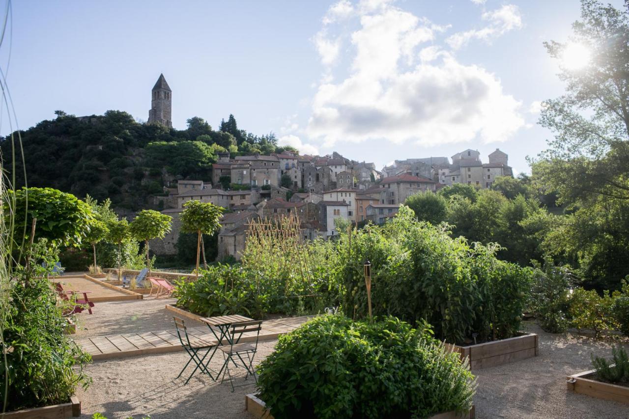 Ecole Olargues - Chambres & Restaurant - Teritoria Exterior foto